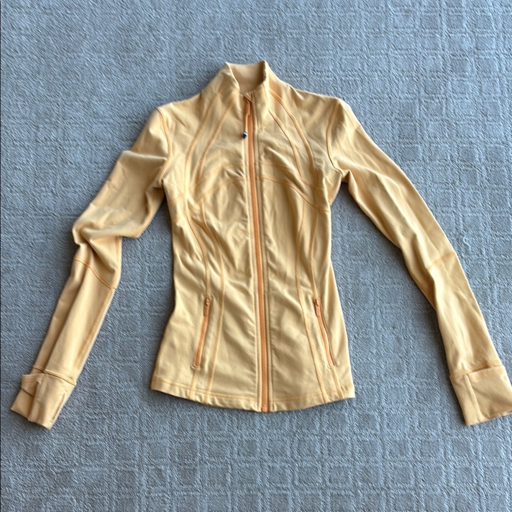 Lululemon Women's Define Yellow Jacket